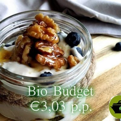 Sandra’s bio budget Yoghurt ontbijtje